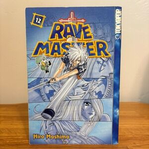 Rave Master Volume 12 Mashima First Printing English Manga Paperback OOP